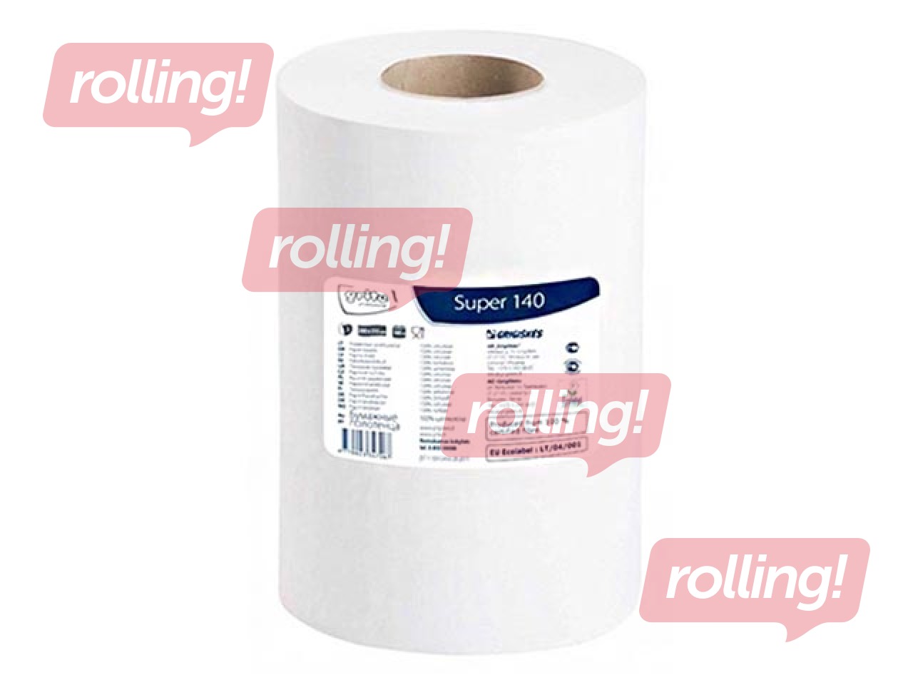 Paper towels Grite Super 140m, 1 ply,12 rolls