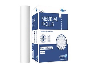 Sanitārais pārklājs Paperblu, 13x60cm, 2 kārtas, 135 loksnes, 50m, 9 ruļļi