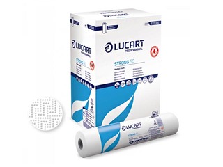 Medical sheet Lucart STRONG 50, 37 x 50  cm, 135 sheet, 50 m, 2 layers
