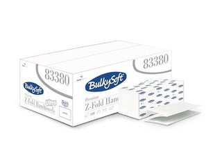 Paper towels  Bulkysoft Premium Z-fold 83380, 2 plies, 150 sheet, 25 packs