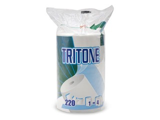 Paberrätik Celtex Tritone, 3 kihti, 53 m, valge, 1 rull