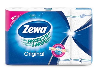 Paper towels Zewa Wisch&Weg Original, 4rolls