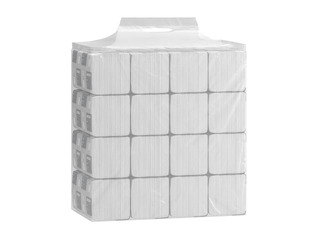 Papīra dvieļi Katrin Plus, C-Fold 2, balti, 2 slāņi, 100 loksnes, 16 paciņas