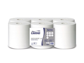 Бумажные полотенца Carind, Exclusive M2, 6 рулонов, 2 слоя, 150м