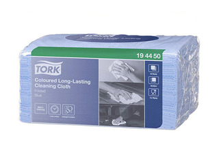 Впитывающие салфетки Tork Premium, 30x38см, W8, синие, 40 шт.