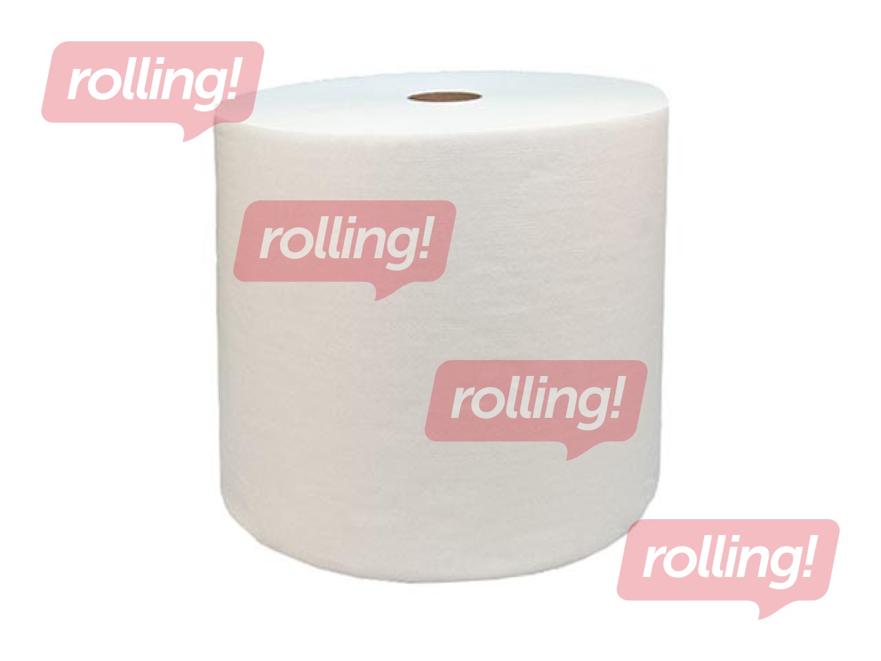 Industriālais papīrs Ooops!, 1 slānis, balts, 1000m, 1 rullis