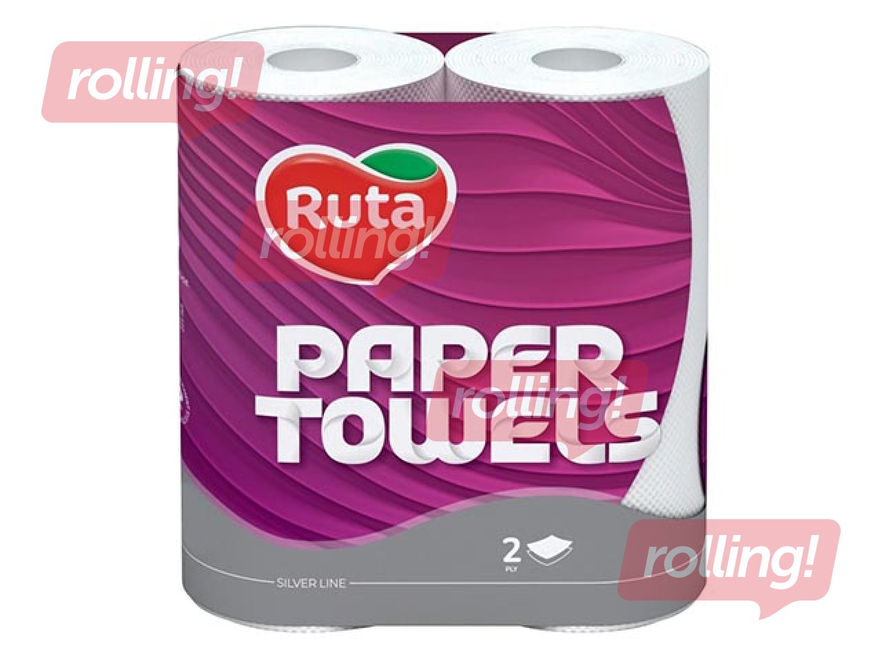 Papīra dvieļi Ruta Universal, 2 slāņi, 11.5m, 2 ruļļi