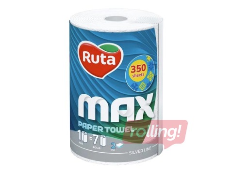 Paper towel Ruta MAX 1 roll, 2-layer, whit