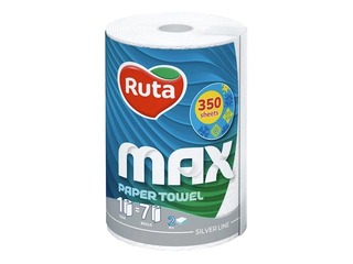 Полотенце бумажное Ruta MAX 1 рулон, 2 слоя, белое