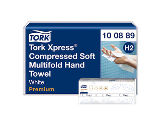 Paper towels Tork Xpress Premium H2, 2 ply, white, 12 packs