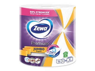 Papīra dvieļi Zewa Jumbo, 230 loksnes, 3 slāņi, 1 rullis
