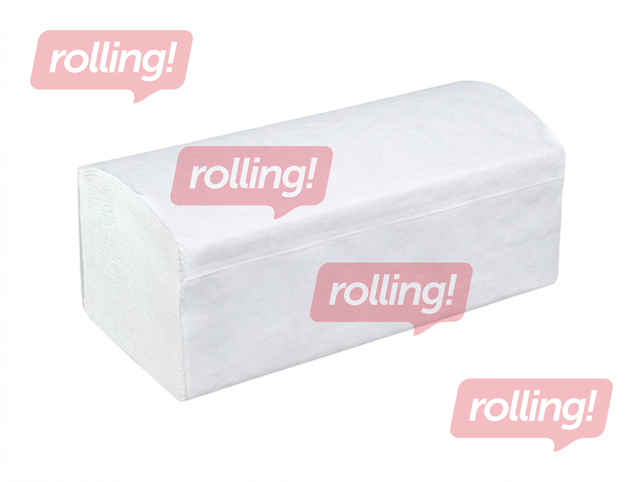 Papīra dvieļi Cleanline, V Fold, 2 slāņi, 150 loksnes, 20 paciņas