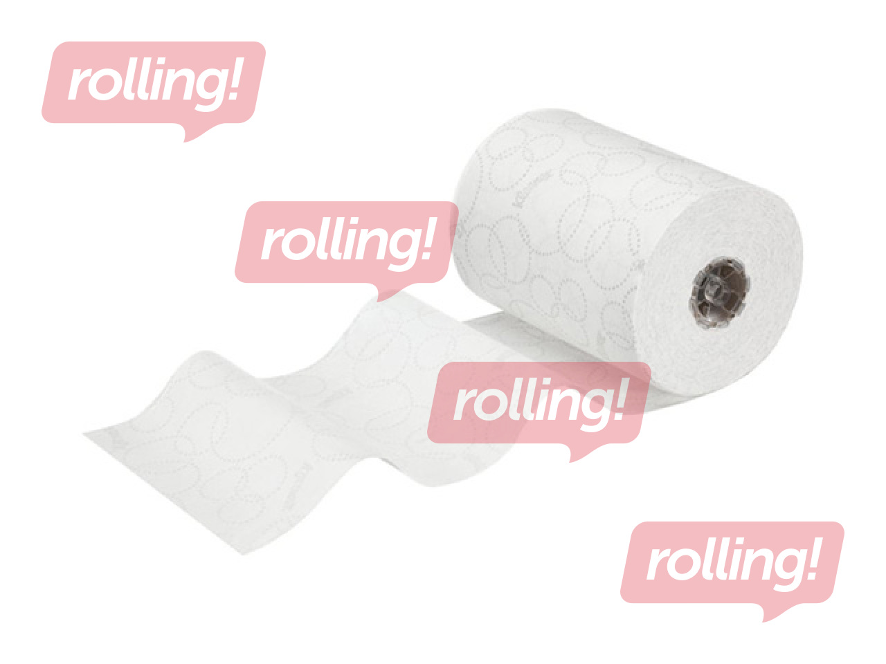Paper towels Kleenex Ultra Slimroll, 2-ply, 100m, 6 rolls