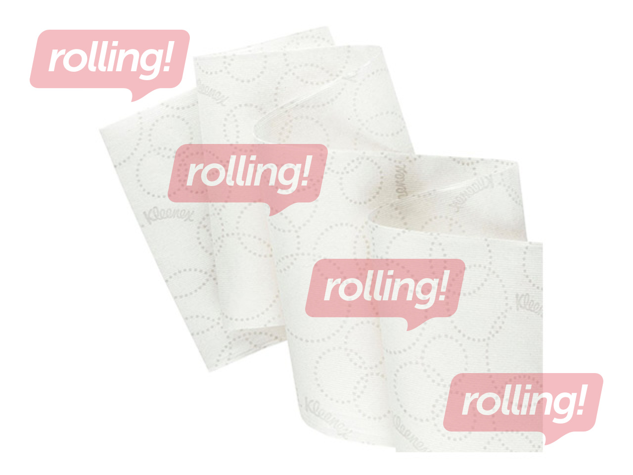 Paper towels Kleenex Ultra Slimroll, 2-ply, 100m, 6 rolls
