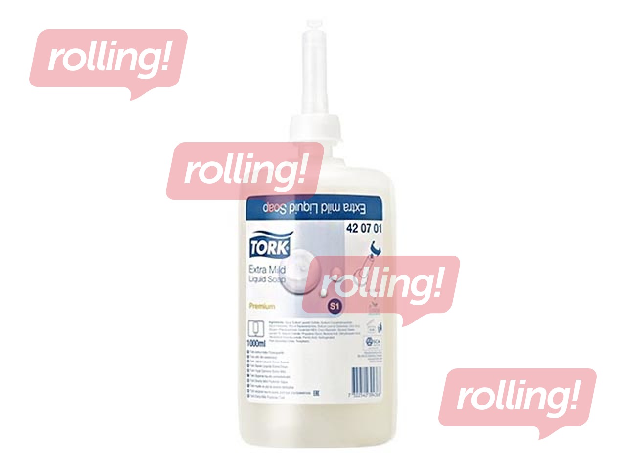 Šķidrās ziepes Tork Premium Extra Mild S1, 1l