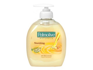 Šķidrās ziepes Palmolive, piena un medus, 300ml
