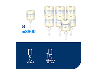 Šķidrās ziepes Tork Premium Mini Mild S2, dzeltenas, 475ml
