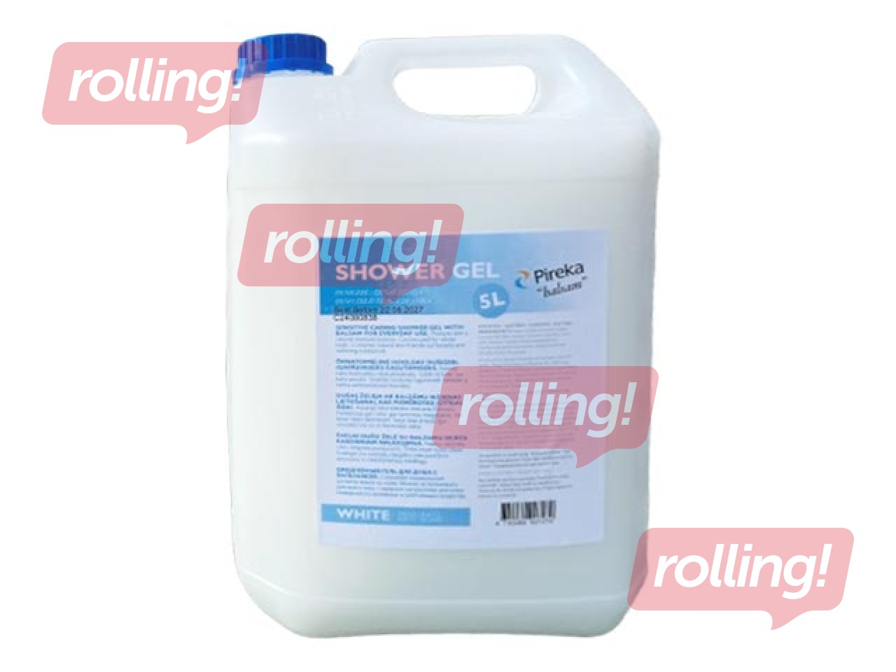 Liquid creamsoap Pireka, for hands and body, 5l