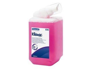 Пенное мыло Kleenex Luxury, 1л, розовое