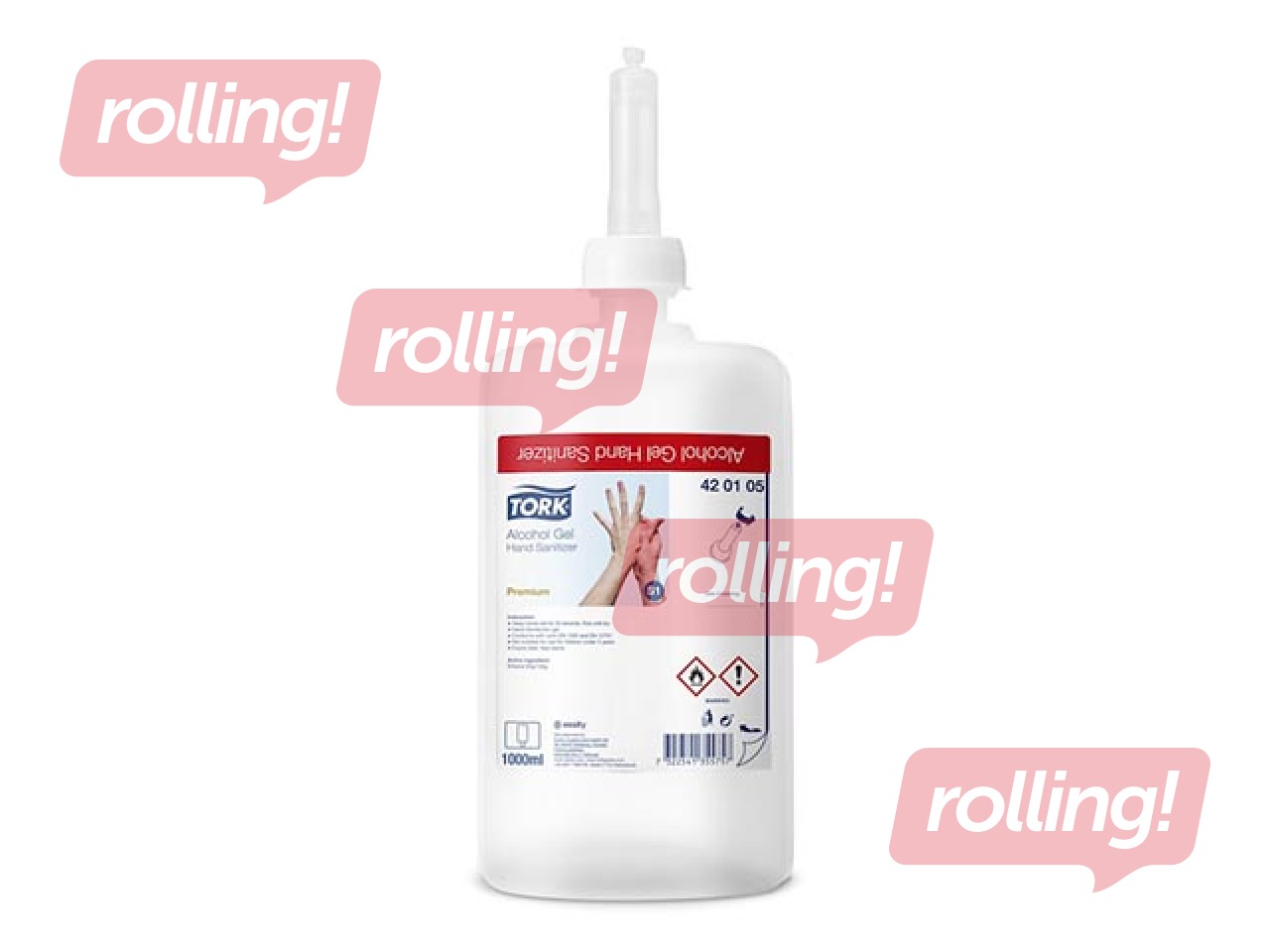 Дезинфицирующее средство для рук Tork Premium Alcohol Gel S1, 1л