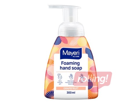 Foam soap Mayeri, Grapefruit, 300ml