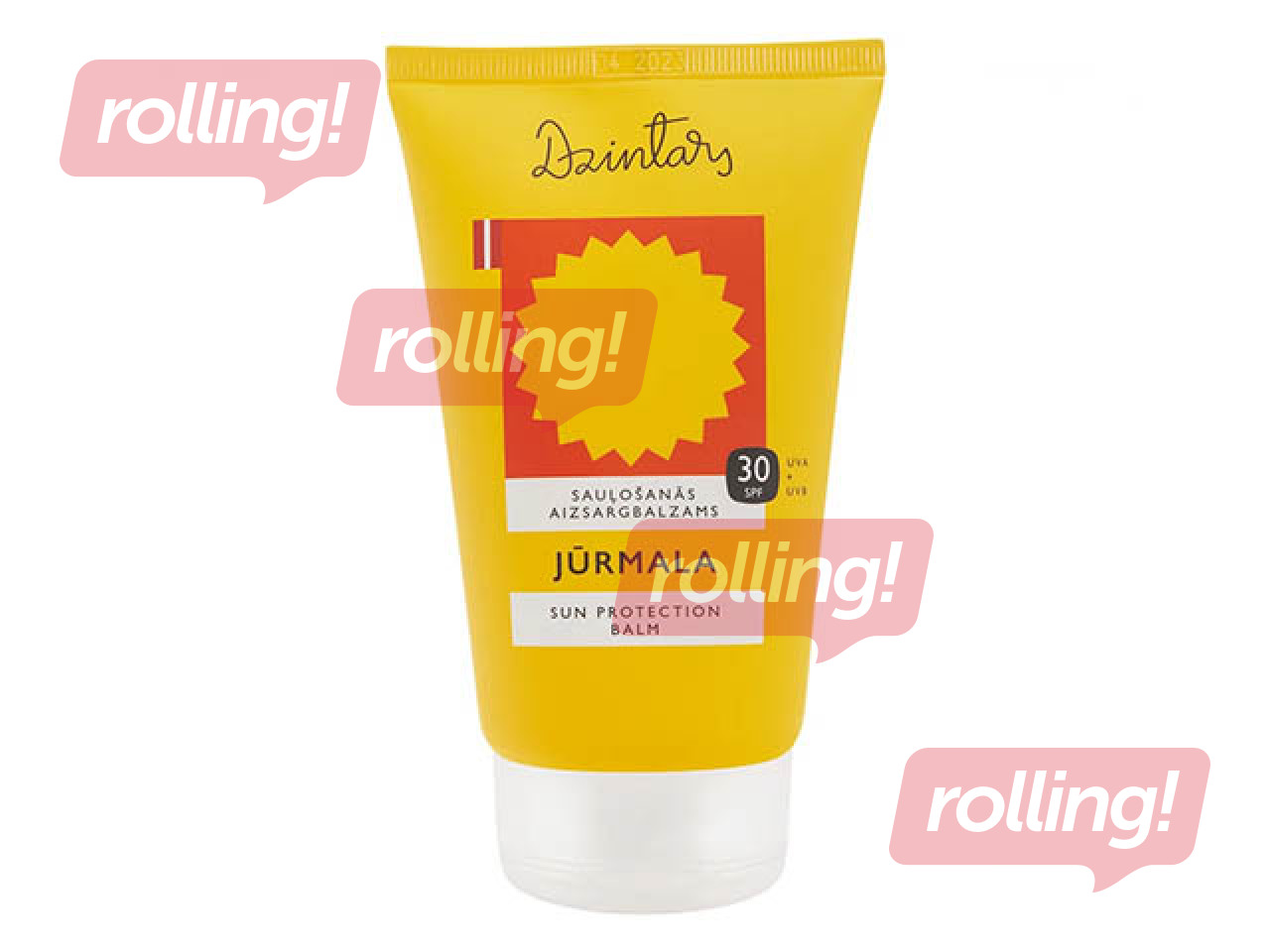 Sauļošanās aizsargbalzams Dzintars Jūrmala, SPF 30 UVA+UVB, 100ml