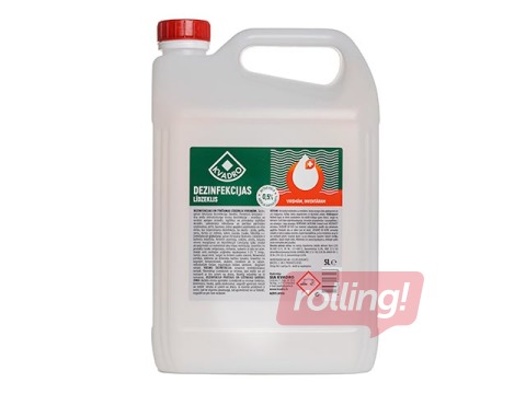 Dezinfekcijas līdzeklis Kvadro, virsmām, 5l