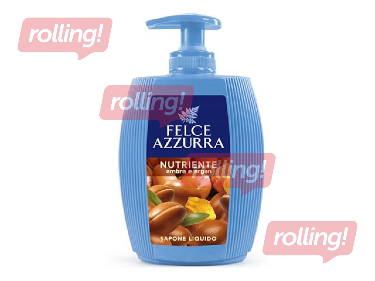 Šķidrās ziepes Felce Azzurra Amber & Argan, 300ml