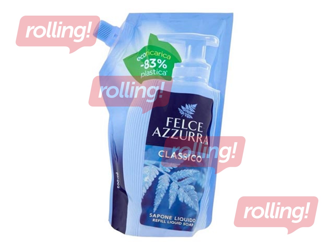 Šķidrās ziepes Felce Azzurra Classico, 500ml