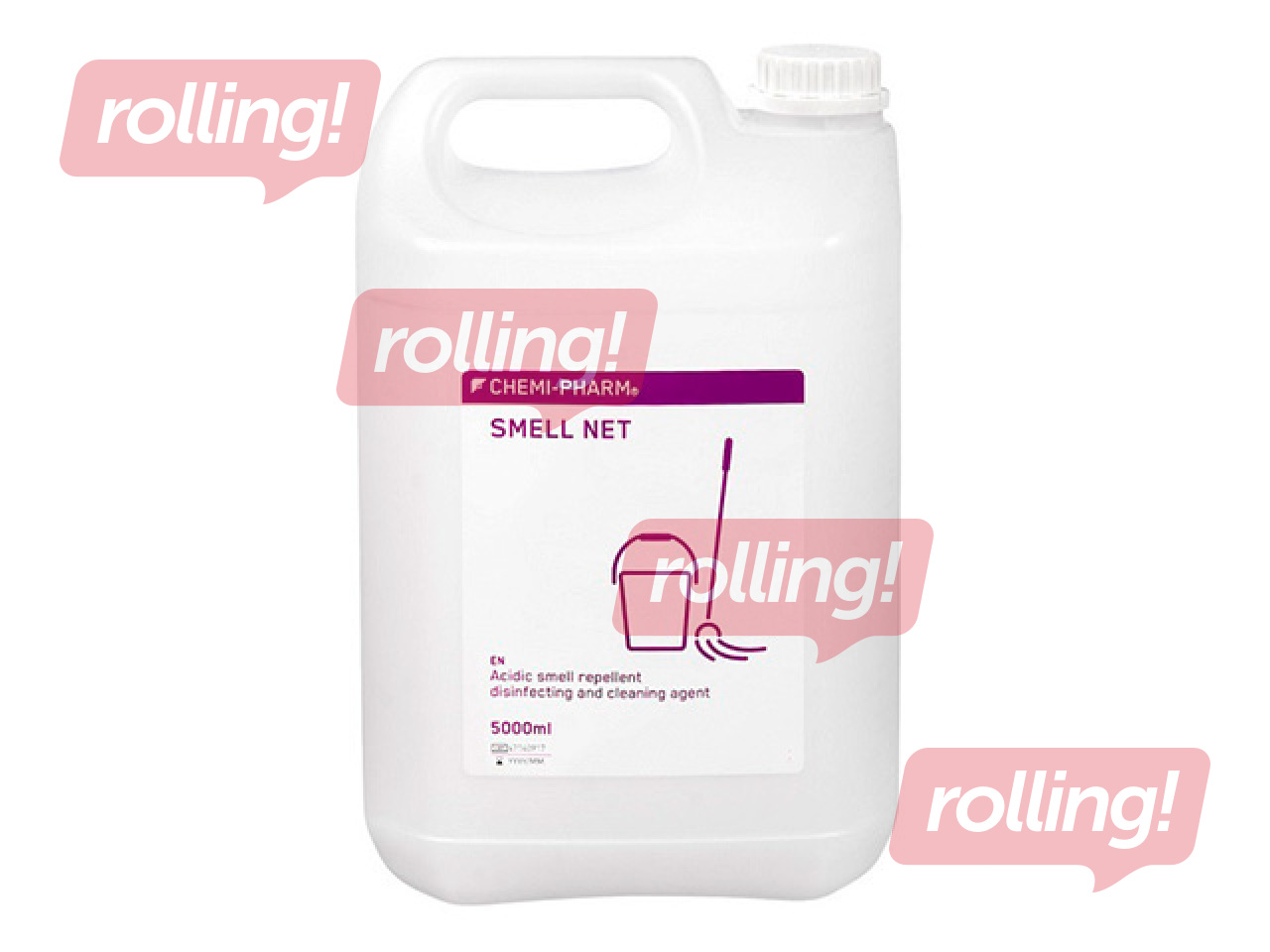 Dezinfekcijas līdzeklis Chemi-Pharm Smell Net MD, virsmām un aprīkojumam, 5l