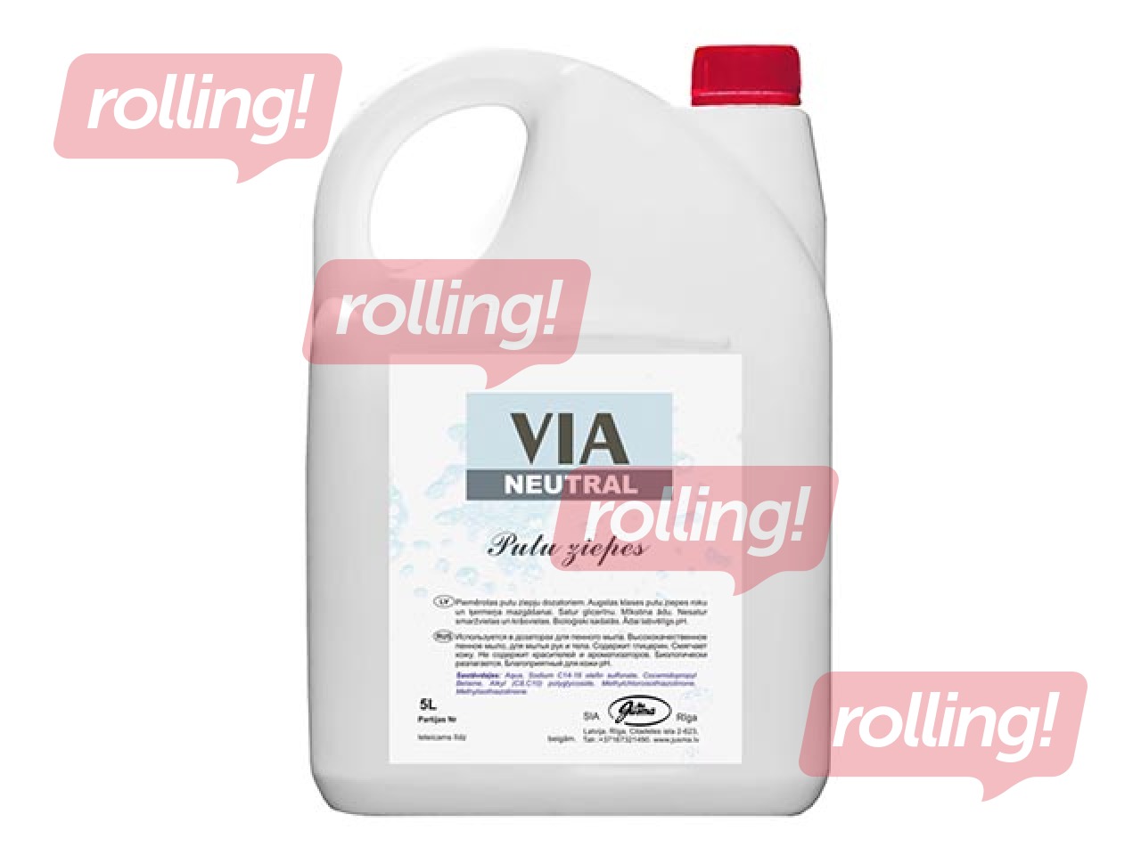 Putu ziepes Via Neutral, 5l