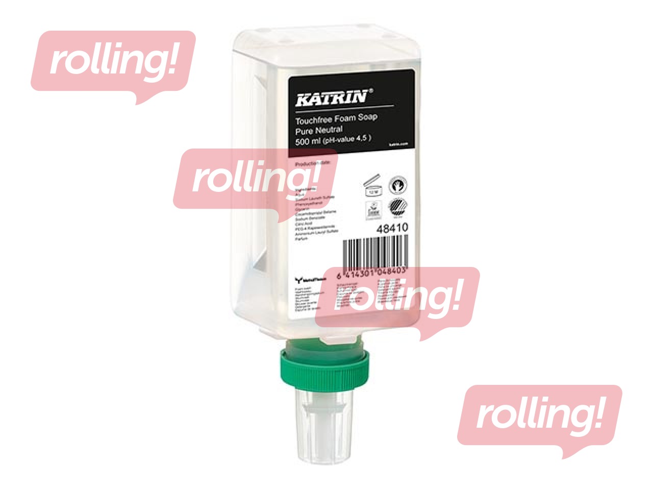 Foam soap Katrin Touchfree Clean Natural, 500ml