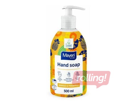 Šķidrās ziepes Mayeri All-care, mango un ananāss, 500ml