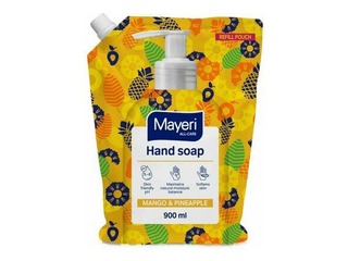 Liquid soap All-care, mango and pineapple, refill pack, Mayeri, 900 ml