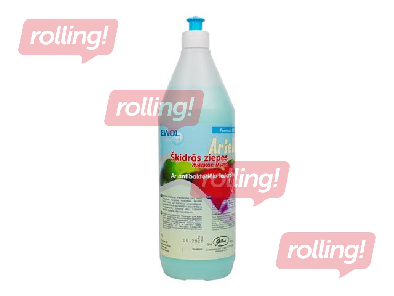 Šķidrās krēmziepes Ewol Arielle, 1l