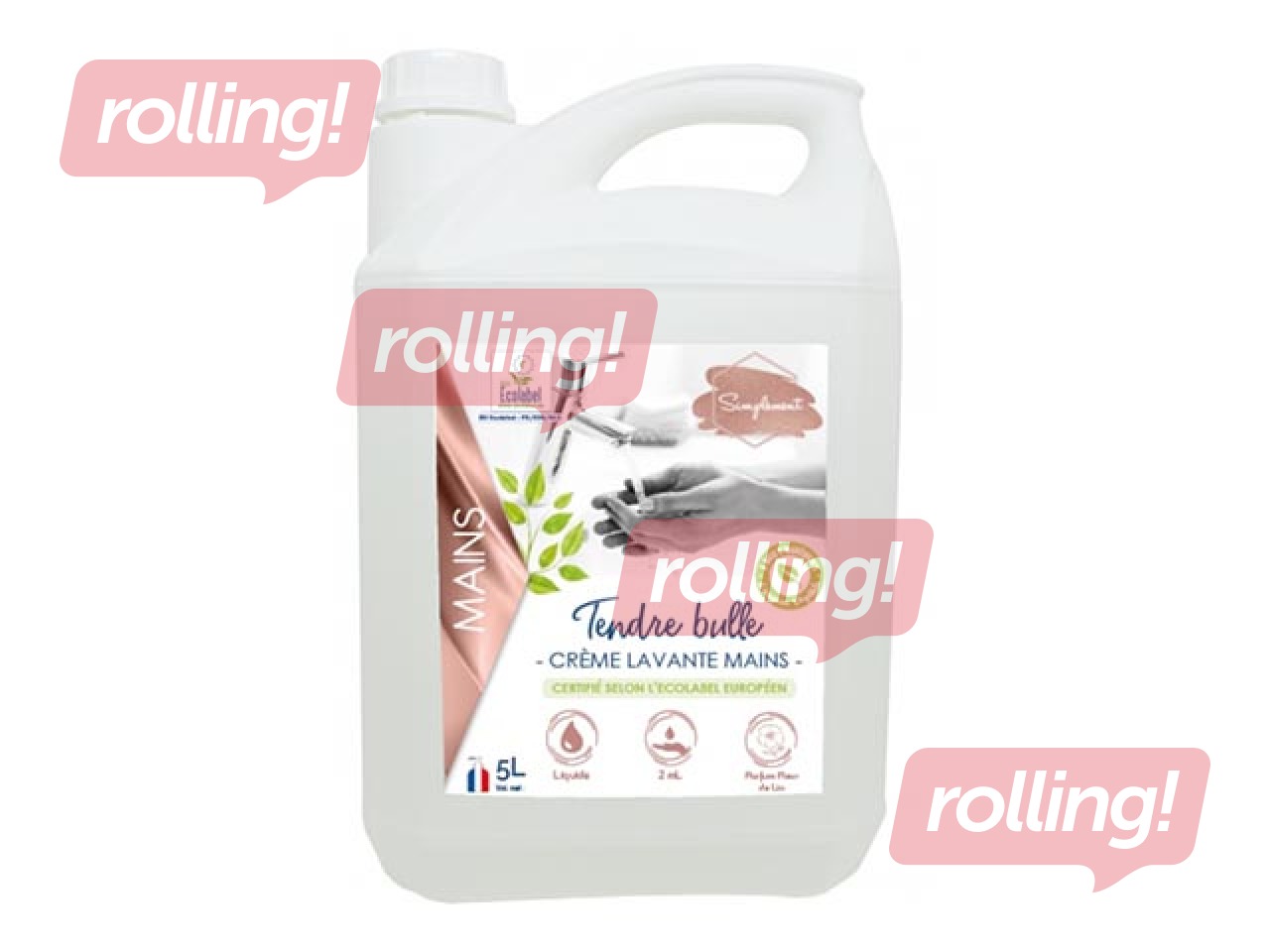 Ecological liquid cream soap SIMPLEMENT, 5l