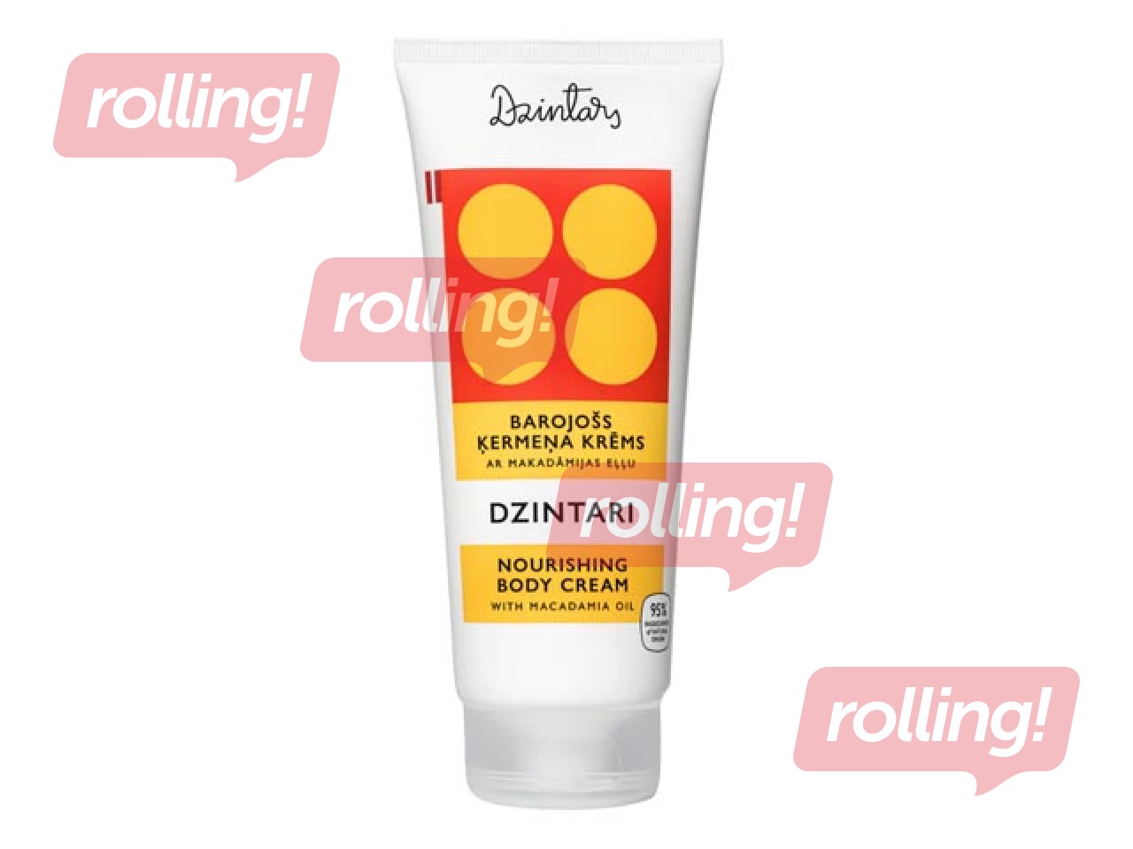 Nourishing hand cream Dzintars Dzintari, 75ml