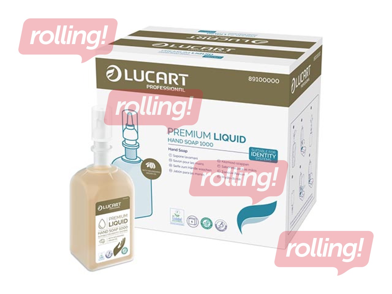 Šķidrās ziepes Lucart, Premium, 1l + AKCIJA! Pērc Šķidrās ziepes Lucart, Premium un saņem šķidr