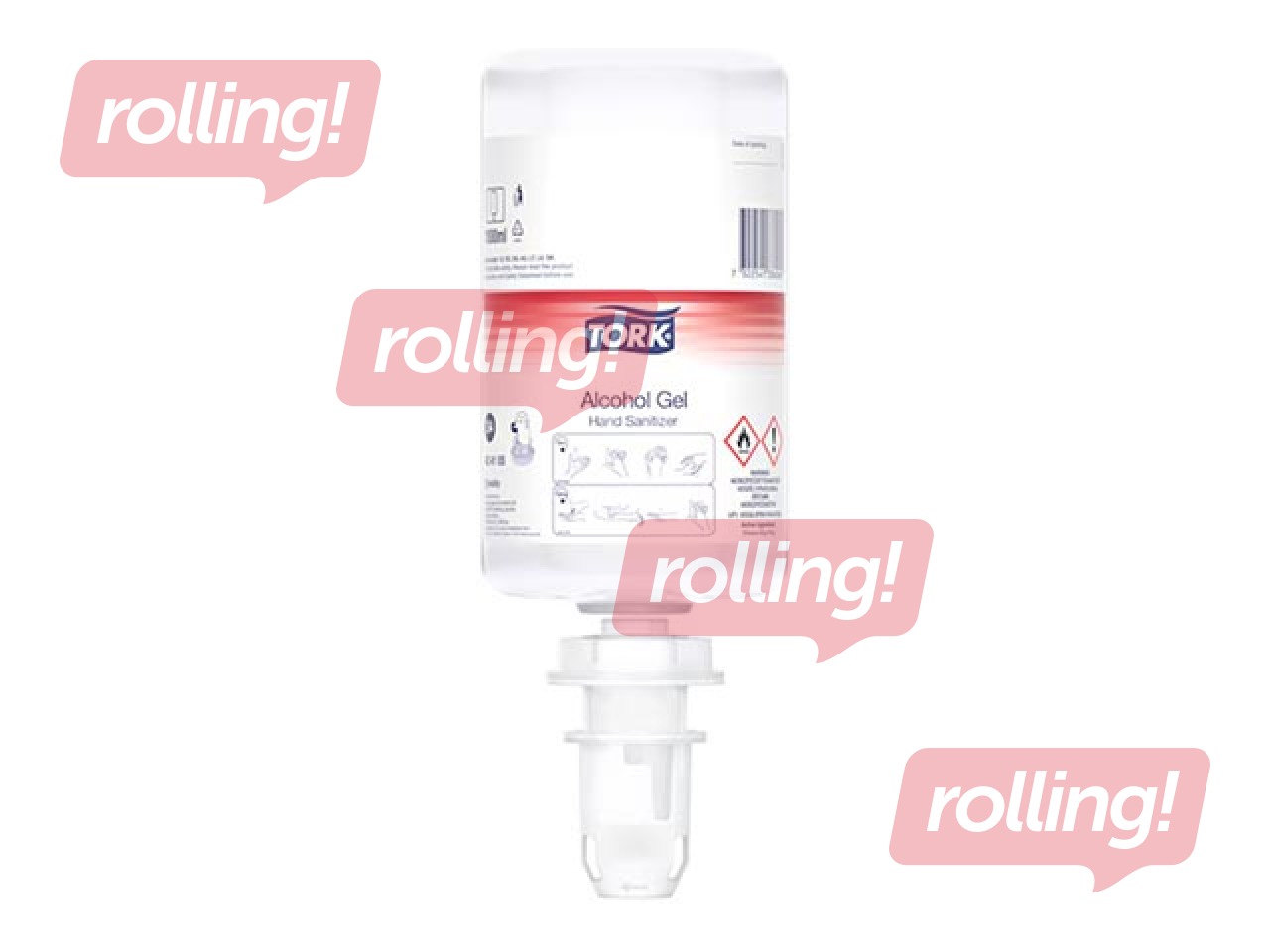 Dezinfekcijas līdzeklis Tork S4, gēlveida, uz spirta bāzes, rokām, 1l