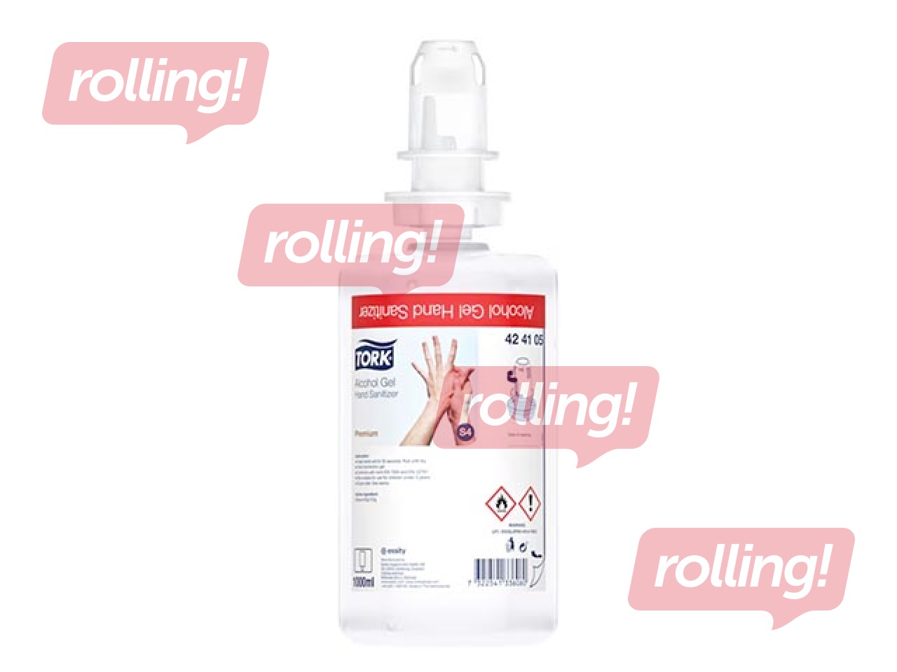 Gel alcohol-based disinfectant Tork, S4, 1l