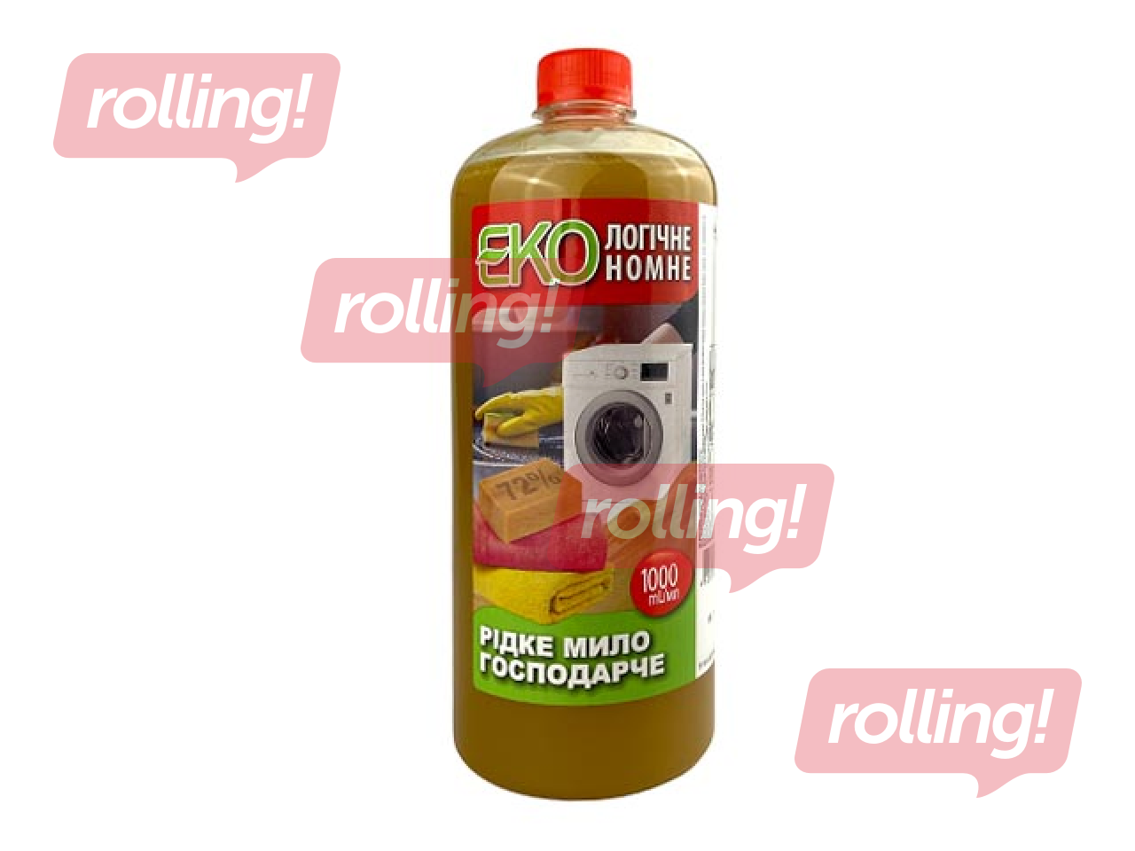 Saimniecības ziepes Ecologic Economic, šķidrās, 72%, 500ml