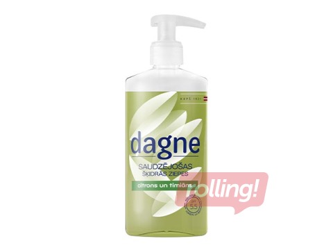 Šķidrās ziepes Dagne, ar citronu un timiāna aromātu, 500ml