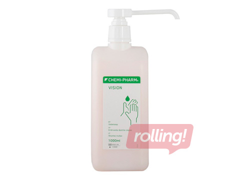Šķidrās krēmziepes Chemi-Pharm, Vision, ar dozatoru, 1l