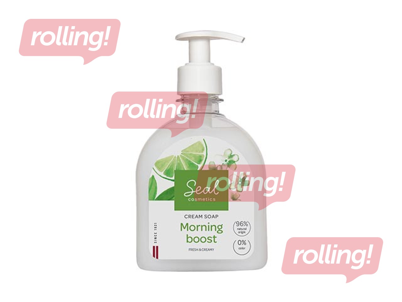 Жидкое крем-мыло Seal, Morning Boost, 300мл