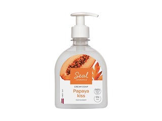 Šķidrās krēmziepes Seal, Papaya Kiss, 300ml