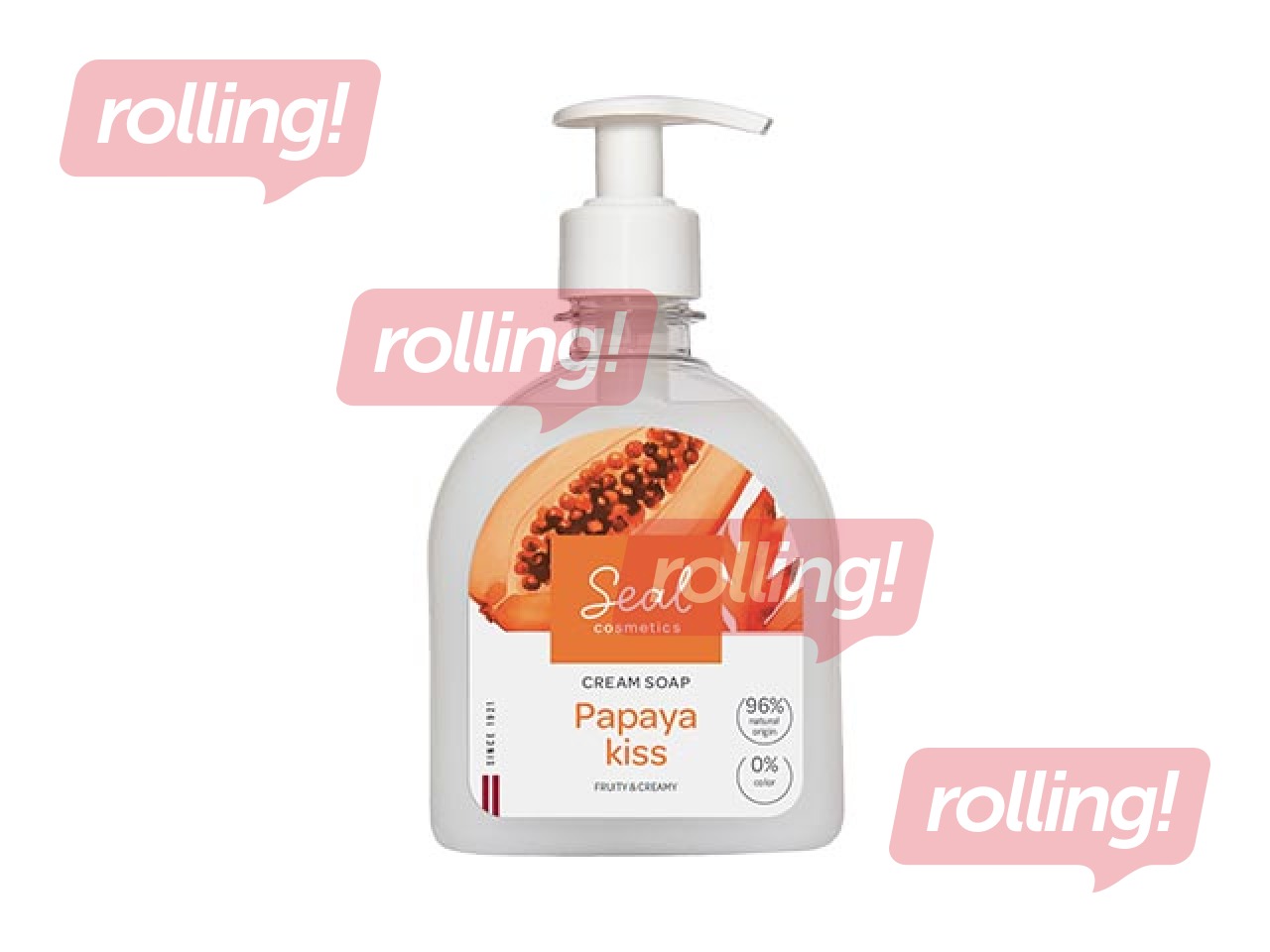 Vedelseep Seal, Papaya Kiss, 300ml