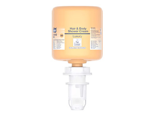 Dušikreem juustele ja kehale Tork, Luxury Mini S5, 525ml