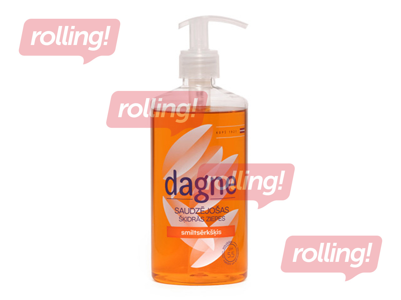 Šķidrās ziepes Dagne, smiltsērkšķis, 500ml