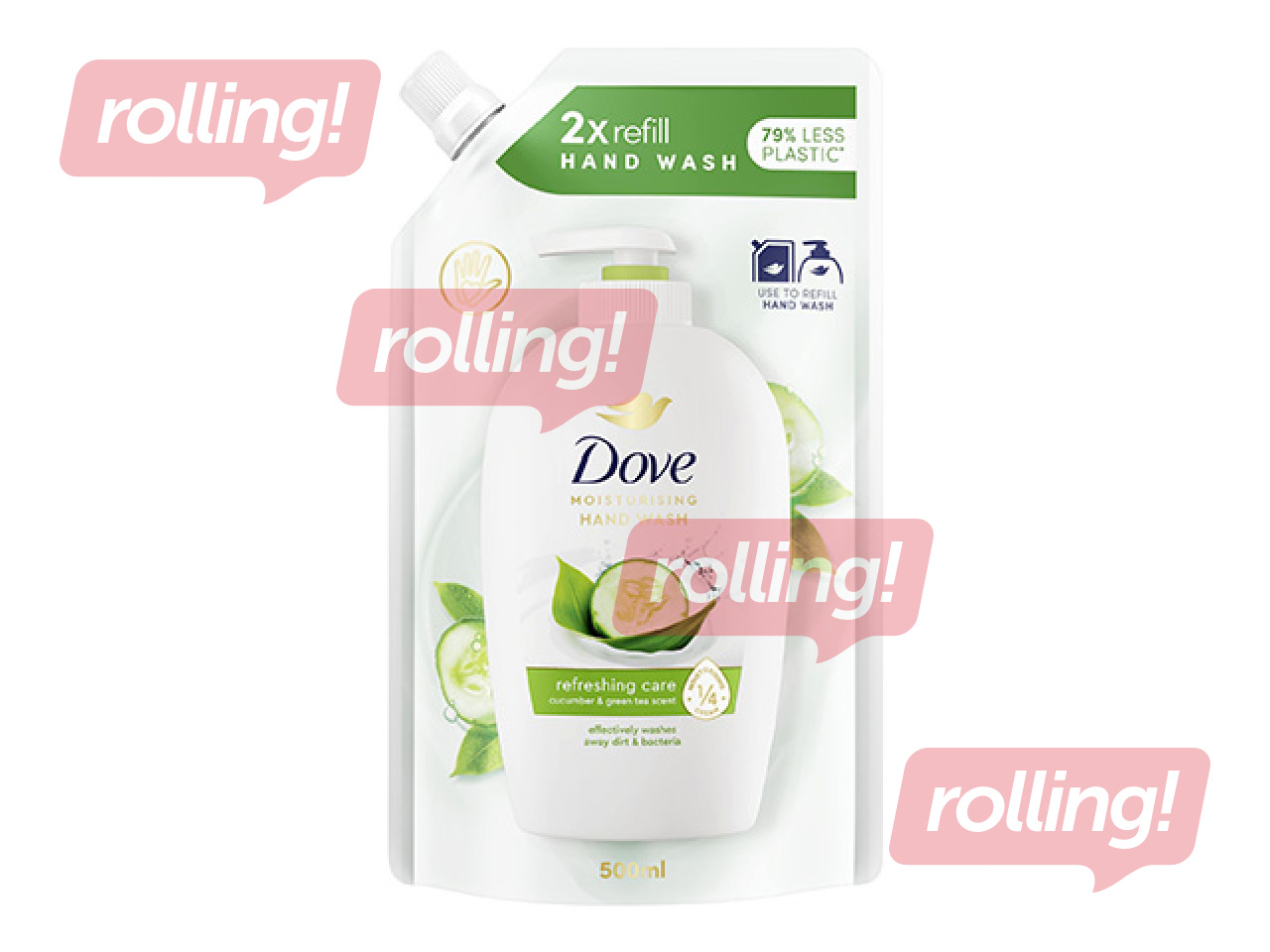 Жидкое мыло Dove Fresh, сменный блок, 500мл