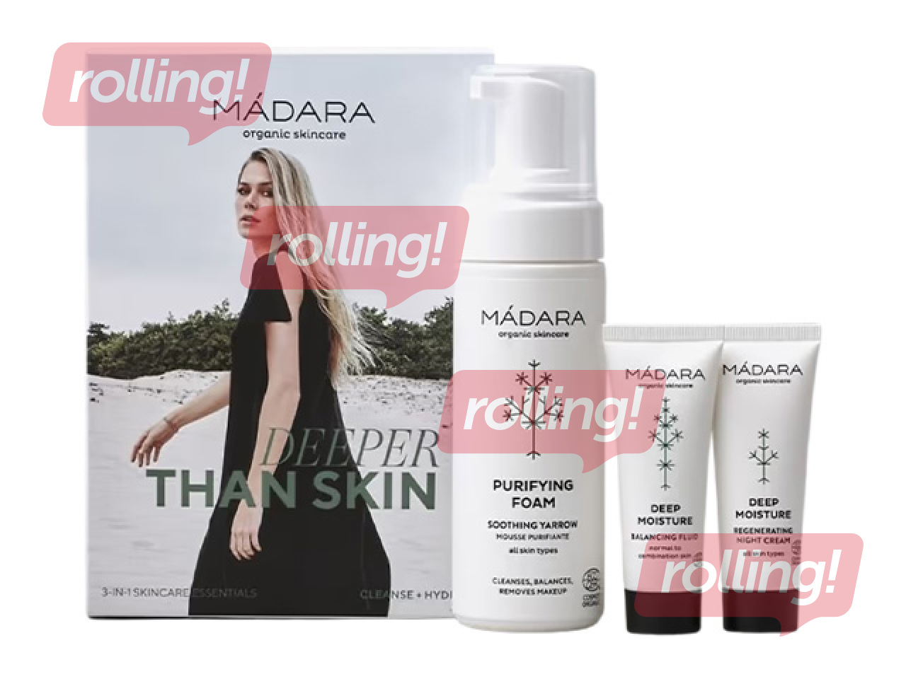 Komplekts MÁDARA Deeper Than Skin, 3 gab.